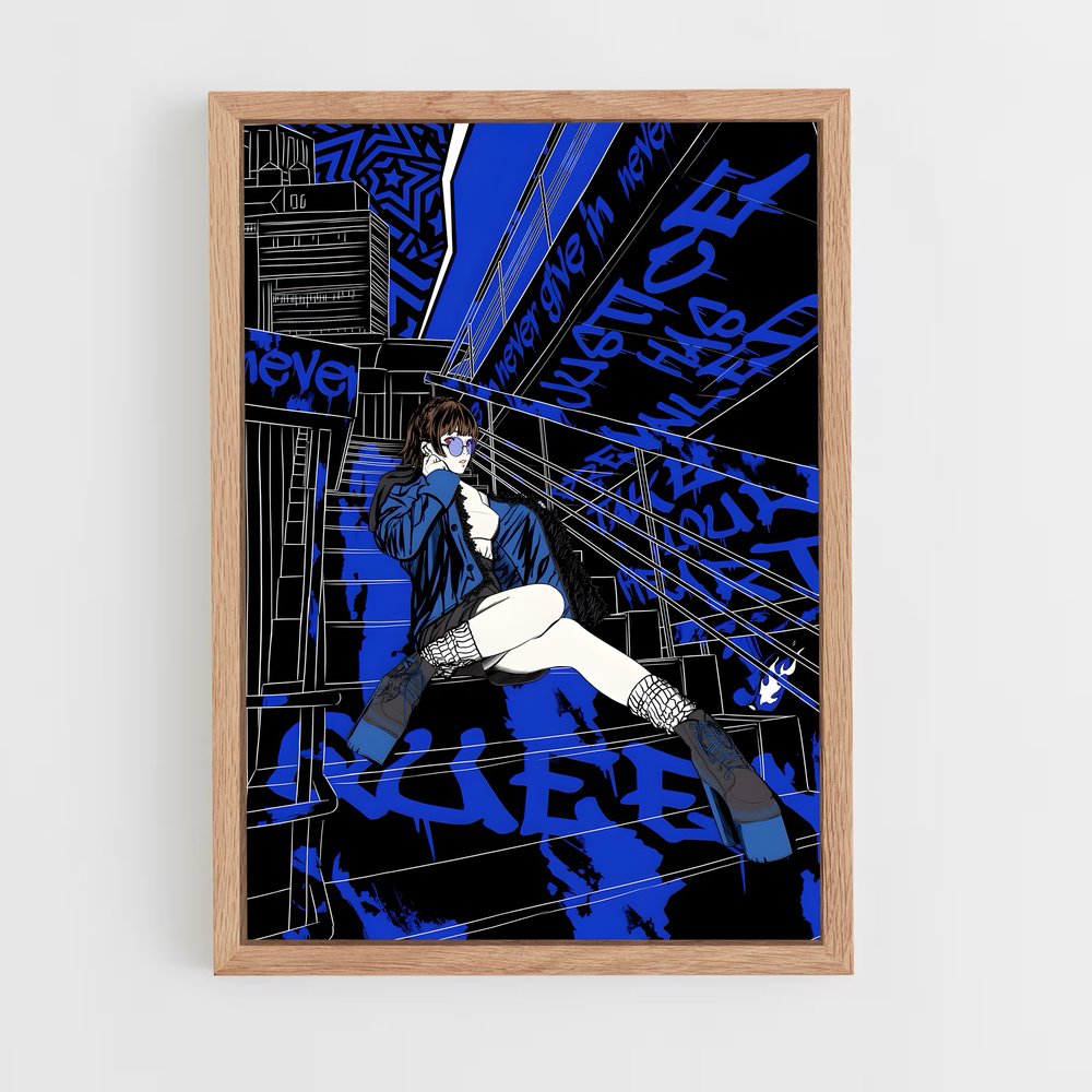 Poster L'Écho du Ledge – affiche Persona 5 (vue 4)
